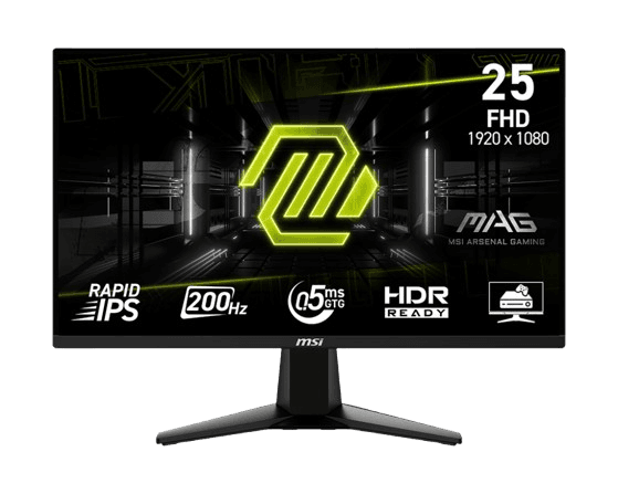 MSI MAG 255F E20 25POUCE 200HZ FHD IPS 0.5MS